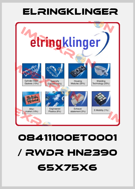 08411100ET0001 / RWDR HN2390 65x75x6 ElringKlinger