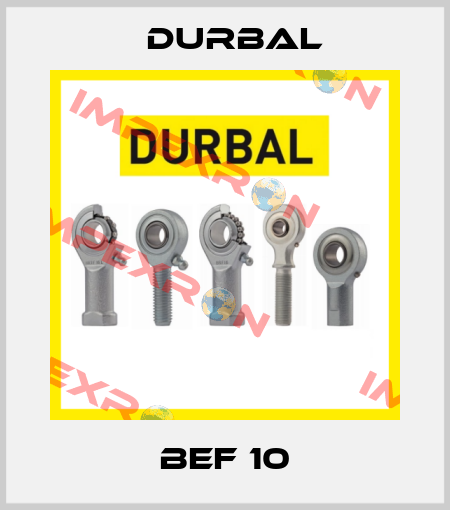  BEF 10 Durbal