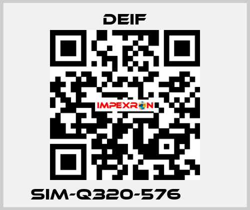 SIM-Q320-576В АС Deif