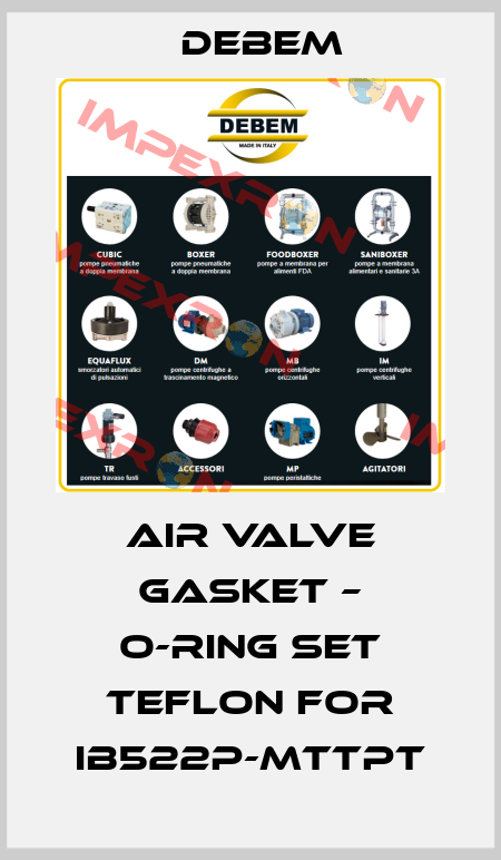 Air valve gasket – o-ring set teflon for IB522P-MTTPT Debem