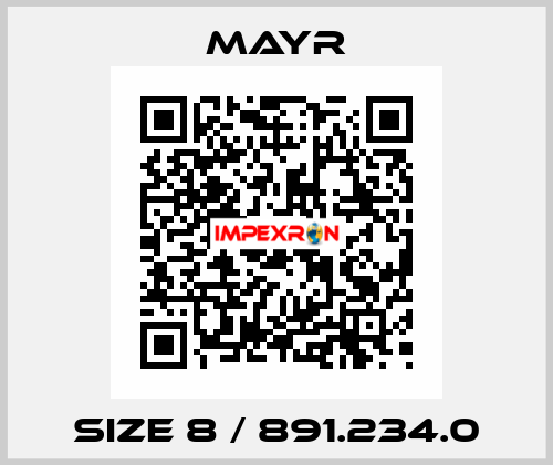 Size 8 / 891.234.0 Mayr