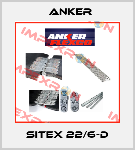 SITEX 22/6-D Anker