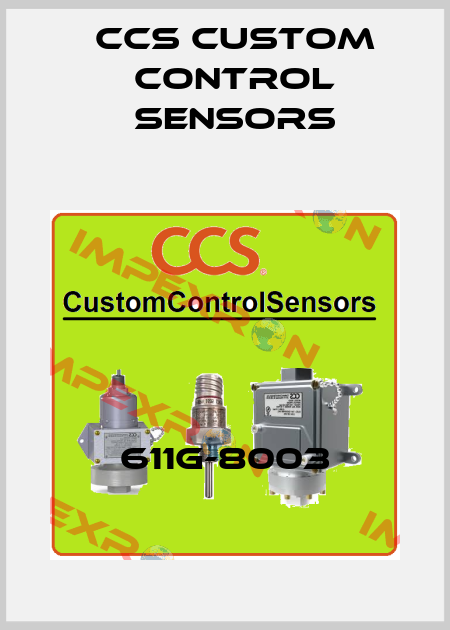 611G-8003 CCS Custom Control Sensors