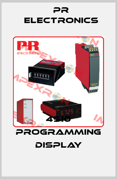 4510 Programming display Pr Electronics