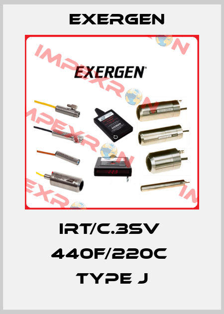 IRt/c.3SV  440F/220C  TYPE J Exergen