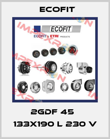 2GDF 45   133X190 L 230 V Ecofit