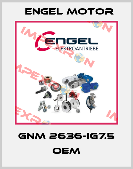 GNM 2636-IG7.5 OEM Engel Motor