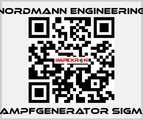 DAMPFGENERATOR SIGMA NORDMANN ENGINEERING