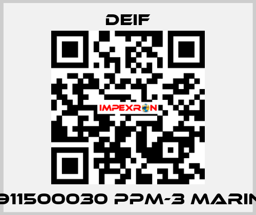 2911500030/ PPM-3 Marine Deif