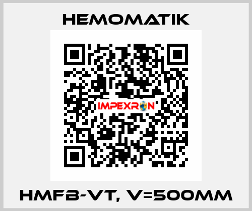 HMFB-VT, V=500mm Hemomatik