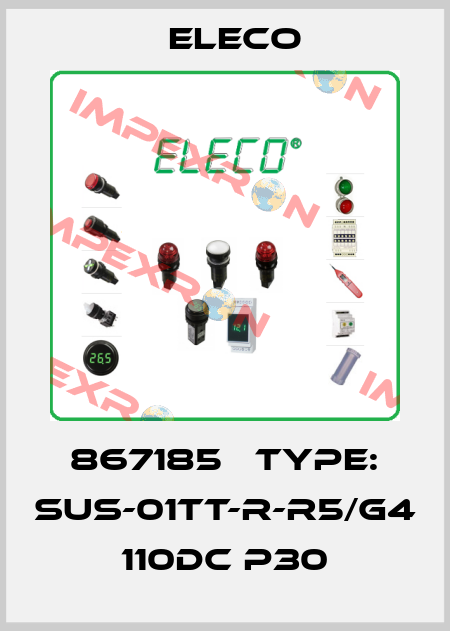 867185   Type: SUS-01TT-R-R5/G4 110DC P30 Eleco
