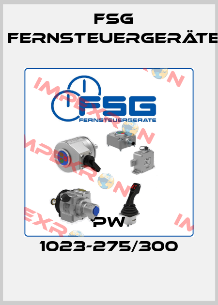 PW 1023-275/300 FSG Fernsteuergeräte