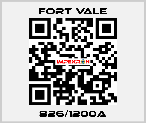 826/1200A Fort Vale