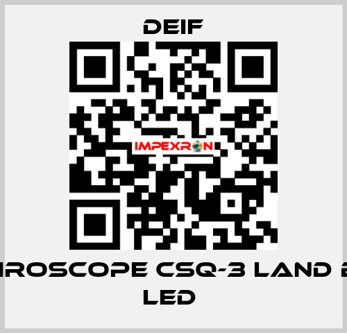 SYNCHROSCOPE CSQ-3 LAND BASED LED  Deif