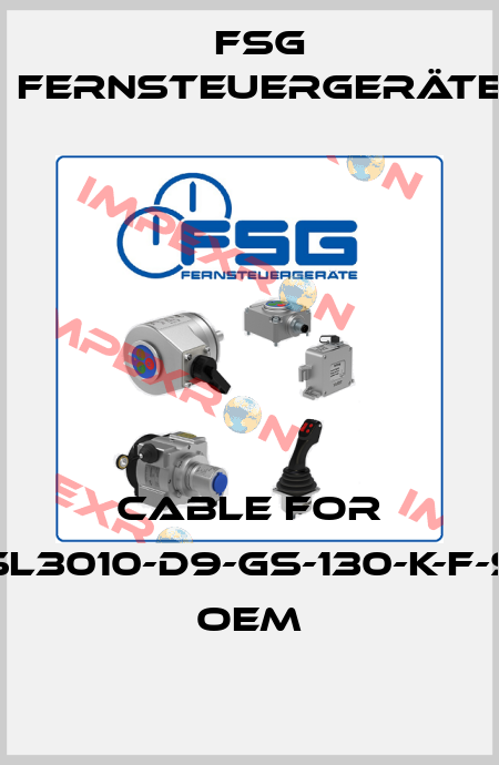cable for SL3010-D9-GS-130-K-F-S OEM FSG Fernsteuergeräte