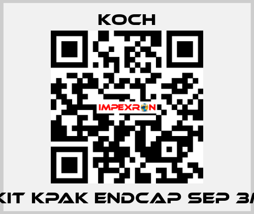 8" KIT KPAK ENDCAP SEP 3mm KOCH