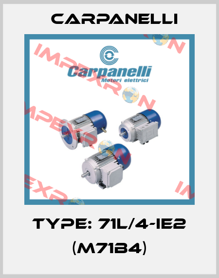 Type: 71L/4-IE2 (M71B4) Carpanelli