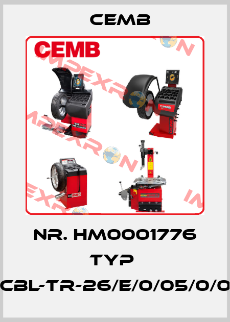 Nr. HM0001776 Typ  CBL-TR-26/E/0/05/0/0 Cemb