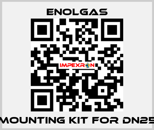 mounting kit for DN25 Enolgas