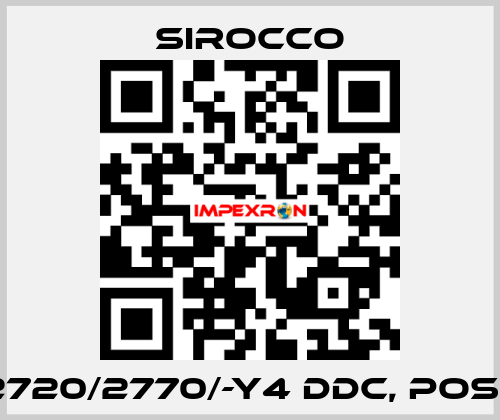 24/2720/2770/-Y4 DDC, POS NO:1 Sirocco