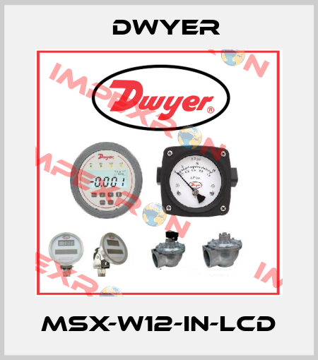 MSX-W12-IN-LCD Dwyer