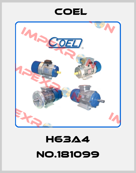 H63A4 NO.181099 Coel