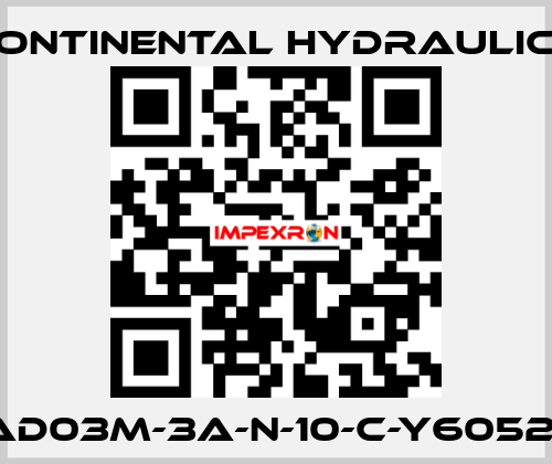 VAD03M-3A-N-10-C-Y6052-3 Continental Hydraulics