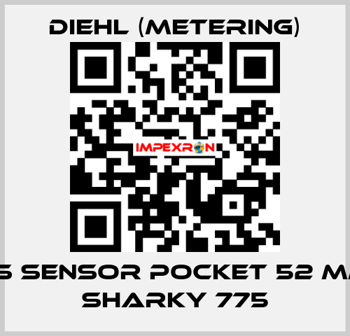 Brass sensor pocket 52 mm for SHARKY 775 Diehl (Metering)