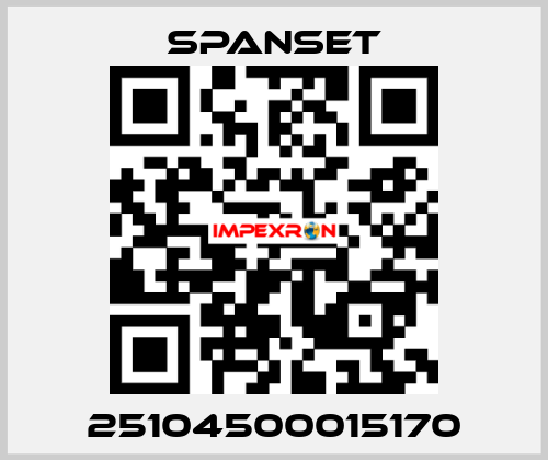 25104500015170 SpanSet