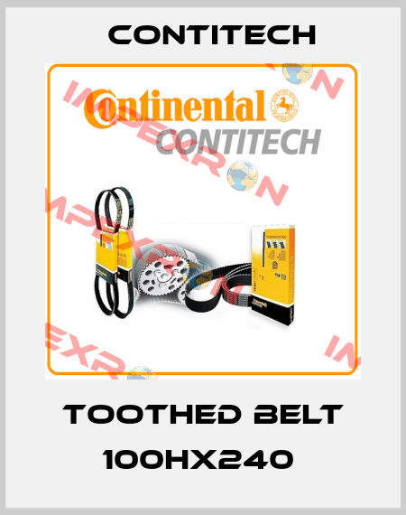 Toothed belt 100Hx240  Contitech