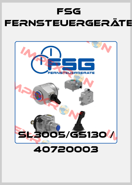 SL3005/GS130 / 40720003 FSG Fernsteuergeräte