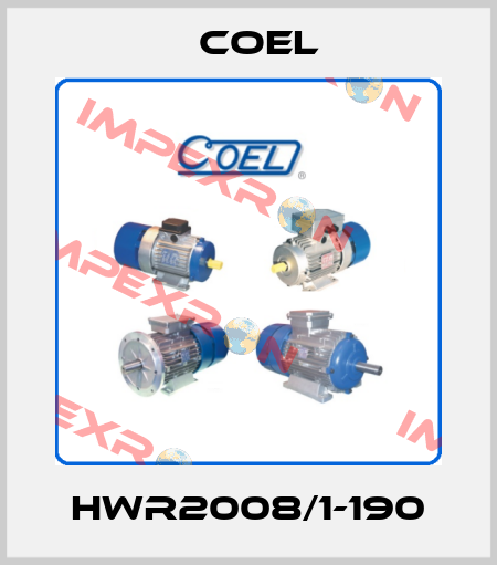 HWR2008/1-190 Coel