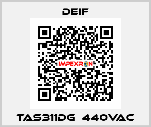TAS311DG  440VAC Deif