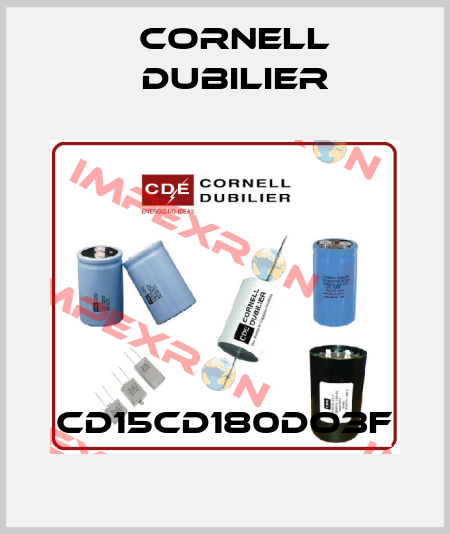 CD15CD180DO3F Cornell Dubilier