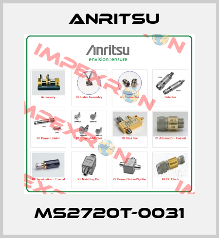 MS2720T-0031 Anritsu