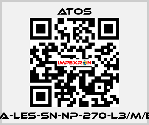 DPZA-LES-SN-NP-270-L3/M/EI 50 Atos