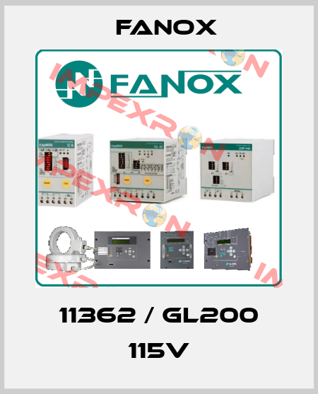 11362 / GL200 115V Fanox