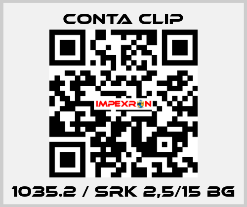 1035.2 / SRK 2,5/15 BG Conta Clip