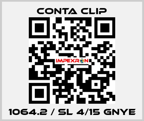 1064.2 / SL 4/15 GNYE Conta Clip