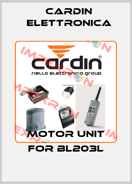 motor unit for BL203L Cardin Elettronica