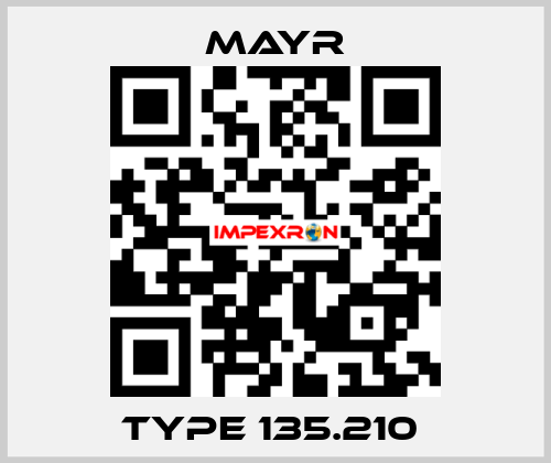 TYPE 135.210  Mayr
