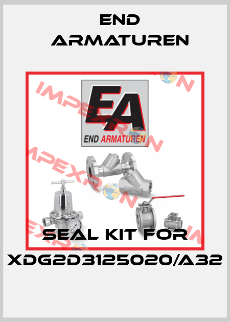 seal kit for XDG2D3125020/A32 End Armaturen