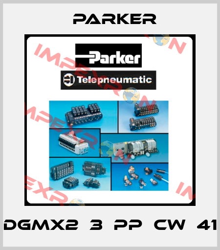 DGMX2‐3‐PP‐CW‐41 Parker