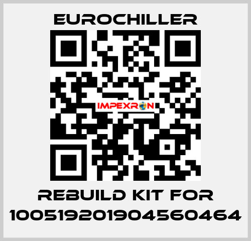 rebuild kit for 100519201904560464 EUROCHILLER