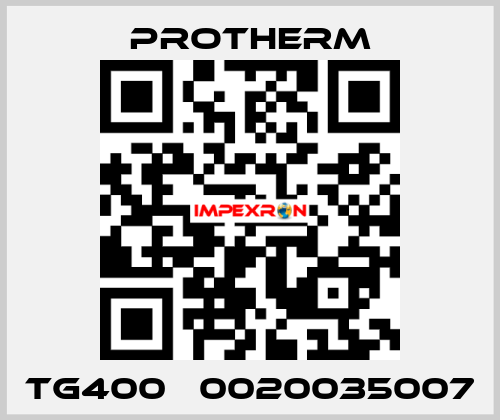 TG400   0020035007 PROTHERM