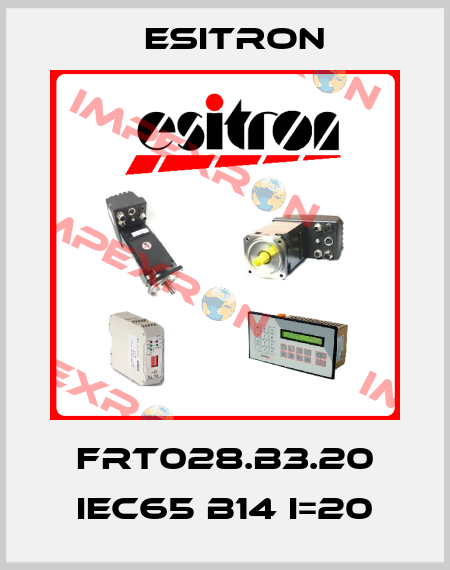 FRT028.B3.20 IEC65 B14 i=20 Esitron