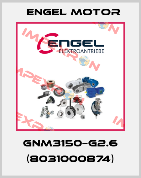 GNM3150−G2.6 (8031000874) Engel Motor