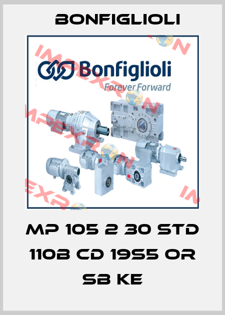 MP 105 2 30 STD 110B CD 19S5 OR SB KE Bonfiglioli
