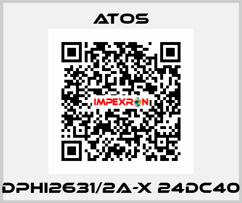 DPHI2631/2A-X 24DC40 Atos