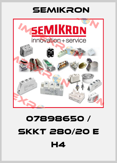 07898650 / SKKT 280/20 E H4 Semikron